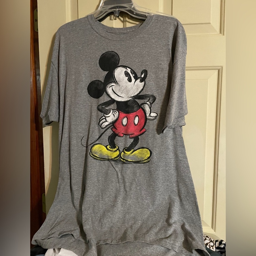 Disney Gray Graphic Tee